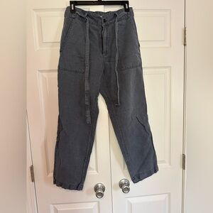 Gray Casual Pants